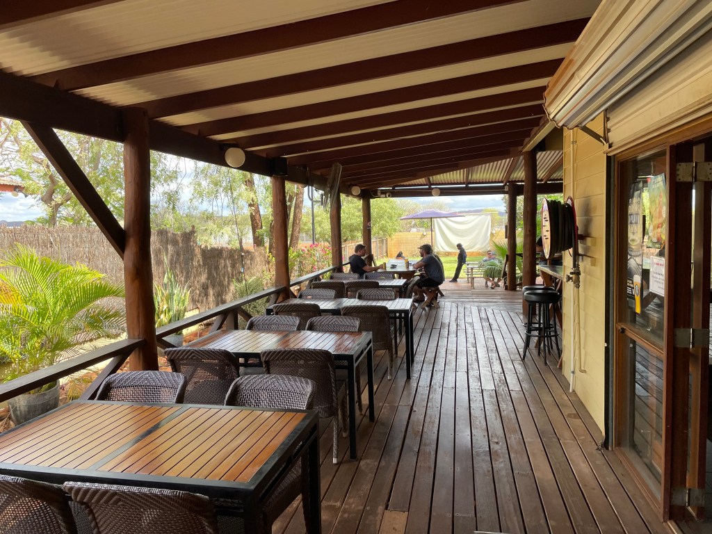 Sports Bar decking area