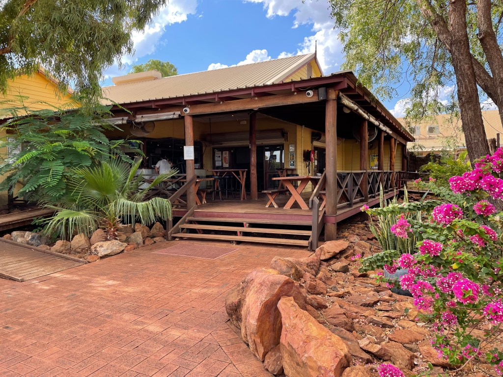 Sports Bar decking and beer garden. 